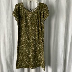 A.P.C. Leopard print T-shirt dress